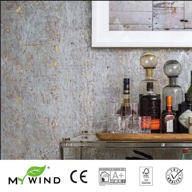 

MYWIND 0,91*5,5 м/рулон золотые самоанские солнцезащитные обои Серебряная береза роскошный 3D дизайн домашний декор пробковые обои