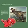 Baby Toy Montessori 3D Puzzle DIY Jigsaw Board Wooden Puzzle Dinosaur Animal Handmade Educational Assembly Toy Gift for Children 4
