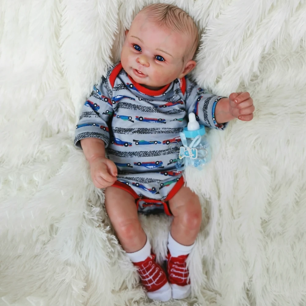 Otarddolls Новое поступление 20 дюймов полный кремний тело Reborn Baby Doll Ванна Bonecas игрушка милая Реалистичная игрушка для девочек подарок на день рождения