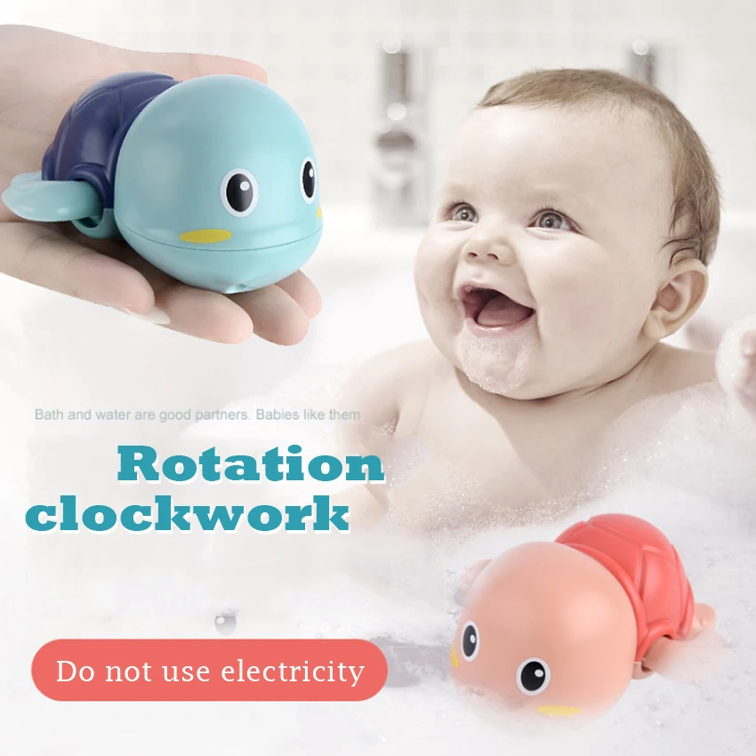 

A Set 3 Pcs Sell Cartoon Whale Turtle Clockwork Dabbling Bath Toys Classic Swimming Water Wind Up Chain Toy Animal water toy