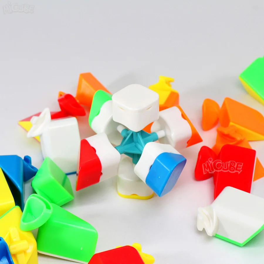 Yongjun Windmill Hot Wind Wheels Cube Stickerless 3x3x3 Magic Cube Puzzle Education ToyS For Children