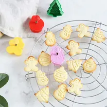 Формочки для печенья Снеговик Sugarcraft кухонные устройства Инструменты на день рождения обрезная форма для выпечки симпатичные пластиковые для рождественской вечеринки Diy
