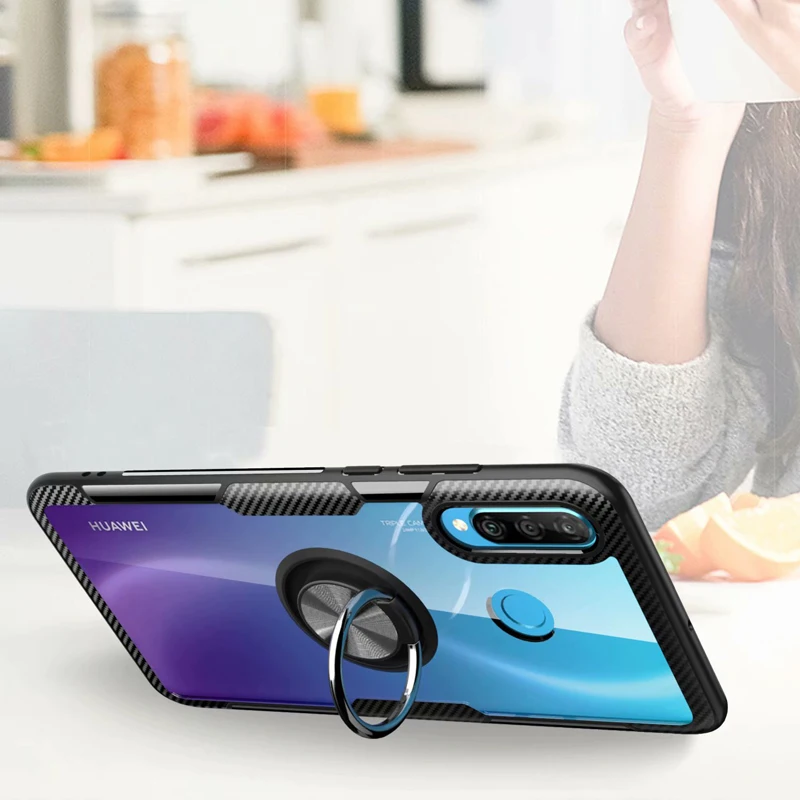 Чехол для huawei Honor 20 s, Роскошный прозрачный чехол из поликарбоната+ кольцо с полной защитой, чехол для Honor 20s MAR-LX1M MAR-LX1H, чехол