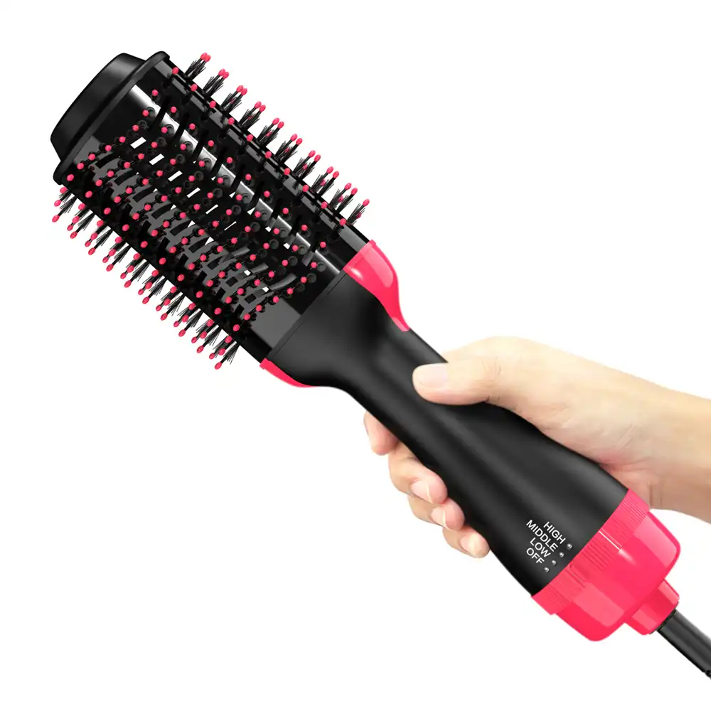 curling brush hair dryer