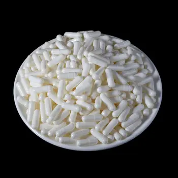 

1000PCS White Gelatin Empty Capsules Hollow Gelatin Capsules Empty Capsule 0# K1KB