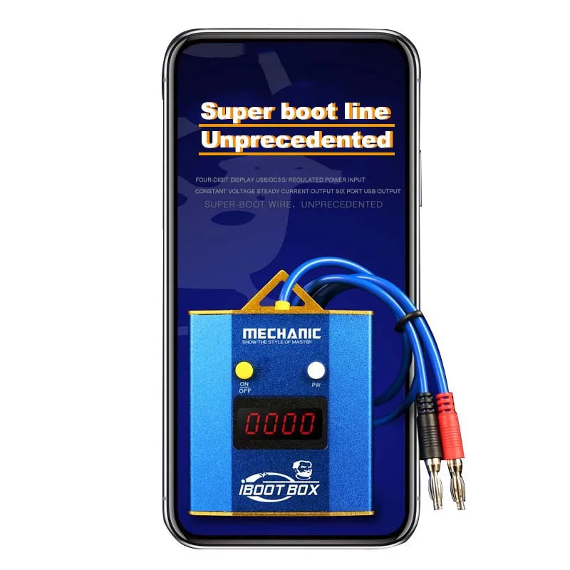 

MECHANIC ipowerfix Super boot line DC Power supply cable for iphone & Android iboot box