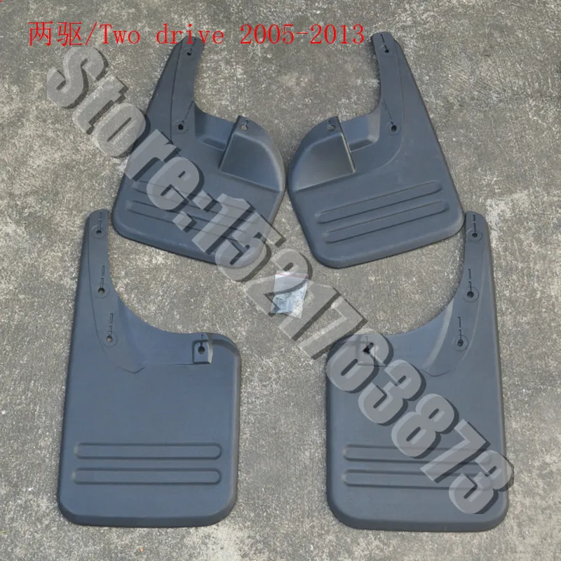Auto Parts Car-covers Plastic Mud Flaps Splash Guard Fender for Toyota Hilux VIGO 2005-2013 Two Drive Car Styling | Автомобили и