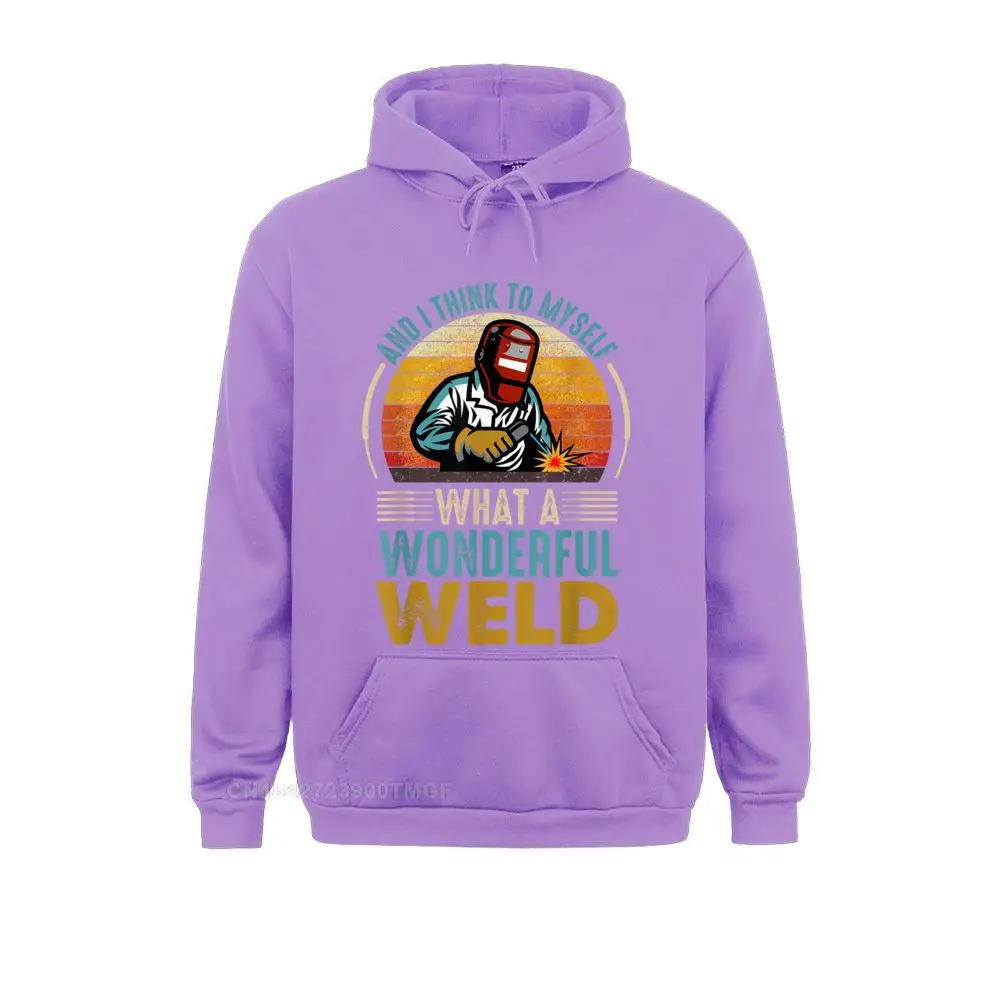 And I Think To Myself What A Wonderful Weld Funny Welders T-Shirt__B8973 Sweatshirts Summer Long Sleeve Classic  Hoodies Hoods for Men Father Day And I Think To Myself What A Wonderful Weld Funny Welders T-Shirt__B8973purple