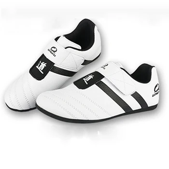

Taekwondo Shoes Breathable Wear-resistant Kickboxing Professional Tae Kwon Do Martial Arts Sneaker Shoes From Kids To Adult