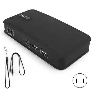 

100W Energy Storage Power Supply USB Charger 36000mah Flashing LED For PC Phone