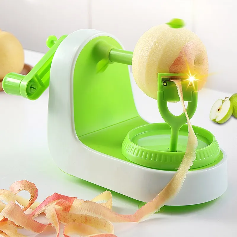 Apple Peeler Cutter Slicer Fruit Potato Peeling Stainless Steel Blades Vegetable Kitchen Tool Wy11235 | Дом и сад