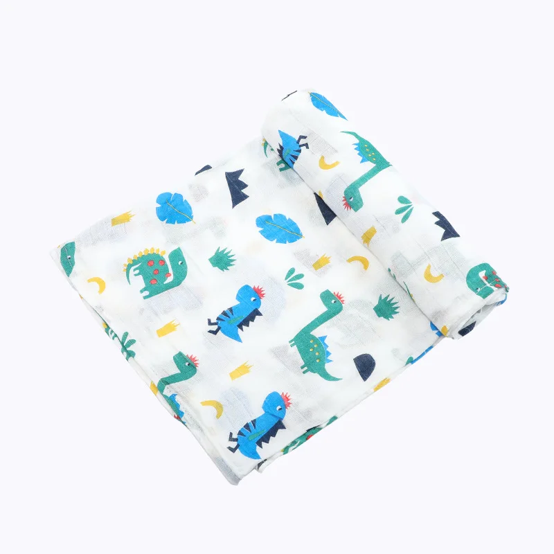 

ZWF1069 Newborn Baby Blanket Cotton Swaddle Wrap Soft Toddler Sofa Crib Bedding Quilt Muslin Blanket Baby Stroller Blanket