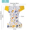 Genuine! Happy Flute OS suede cloth pocket baby cloth diaper with two pockets and double snap ► Photo 2/6