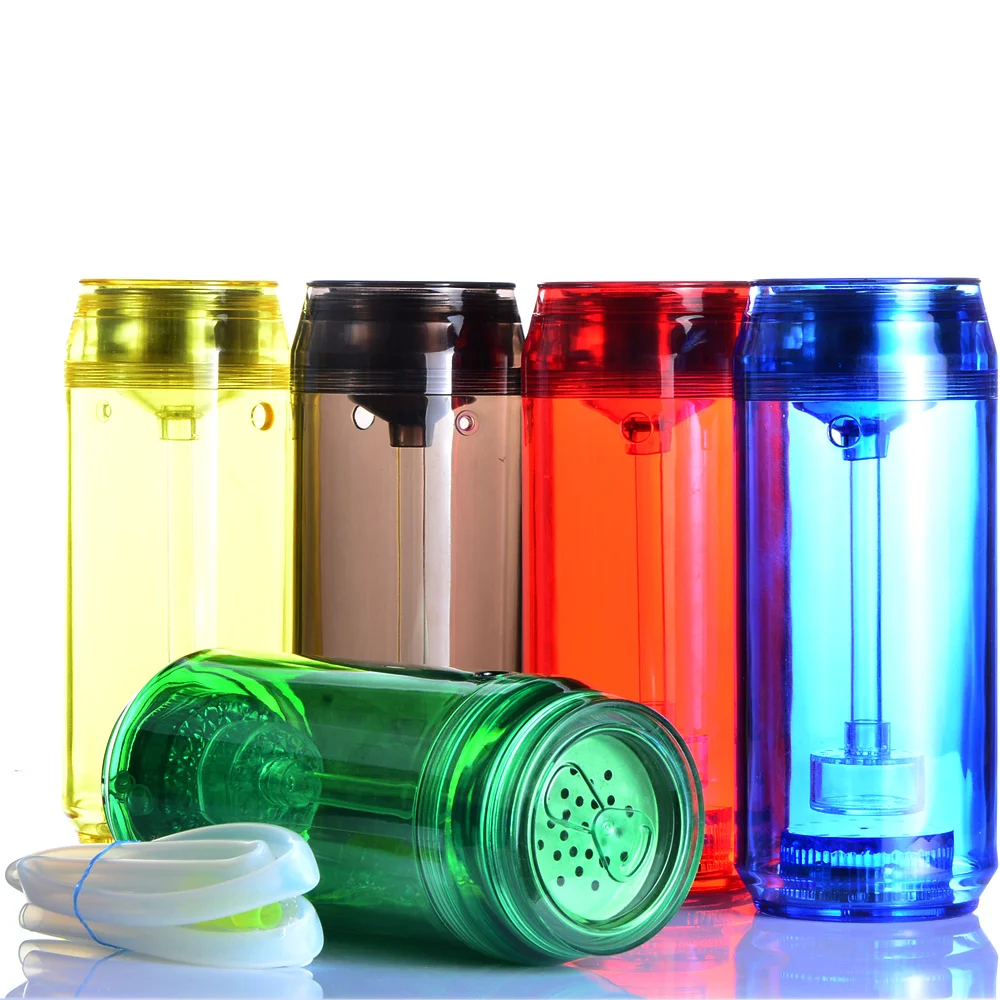 

Acrylic Portable Hookah Cup Set Shisha Pipe Chicha Narguile with Hose Stainless Steel Bowl Charcoal Holder Cachimbas Accessories