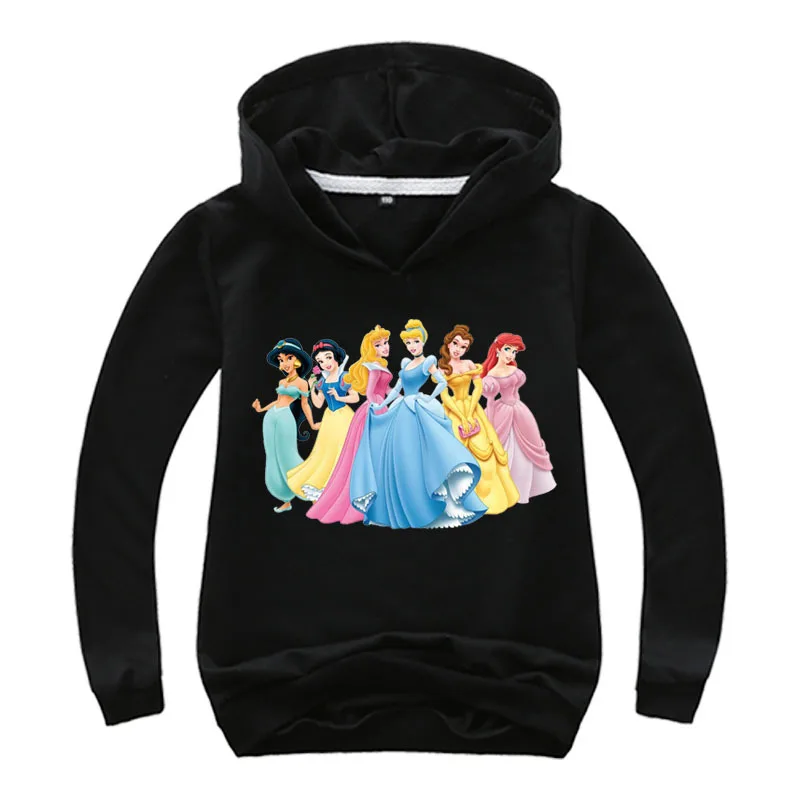 Thin Style Cinderella Snow White Baby Girls Jackets Lovely Unicorn Minnie Mickey Boys Hoodies Anna Elsa Cotton Girls Sweatshirt