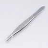 1PCS Eyebrow Hair Tweezers Professional Eyebrow Hair Removal Tweezer Flat Tip Tool Stainless Steel Convenient Small No Rust 3