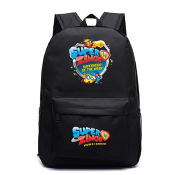

Super Zings Backpack Funny Game School Bags for Teenage Girls Boys Children Galaxy Daily Backpack Kids Travel Shoulder Bags