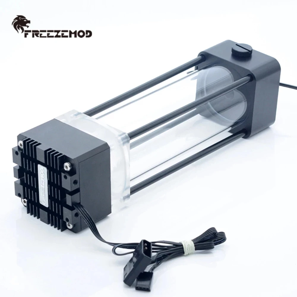 Zemod Aio-bomba Reservatória com Tela de Temperatura Tanque de Água Combo para pc Sistema de Refrigeração a Água 200 mm 250 mm 300 mm Ventiladores e resfriadores - Imagem 2