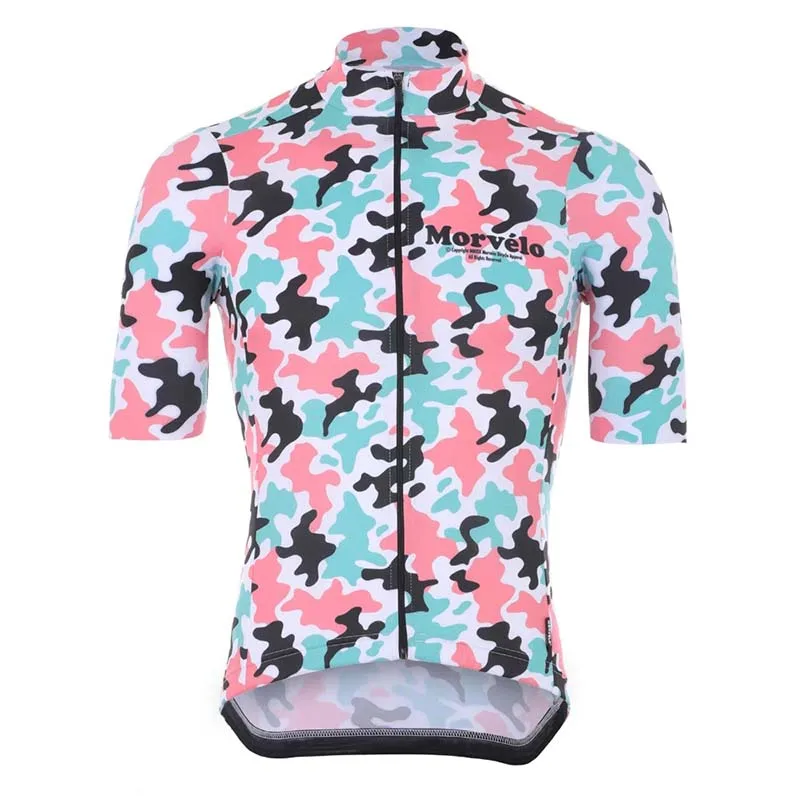 Jersey D Ropa ciclismo hombre MOR велосипедная команда велосипед короткий рукав Джерси MTB велосипедная одежда Велоспорт Джерси RUNCHITA ropa ciclismo - Цвет: Jersey D