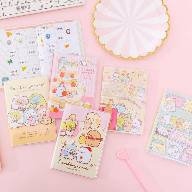 

1 Pcs Cartoon Japanese Sumikko Gurashi Notebooks Portable Memo Pad Sticky Notes Notepad School Office Supply Student Stationery