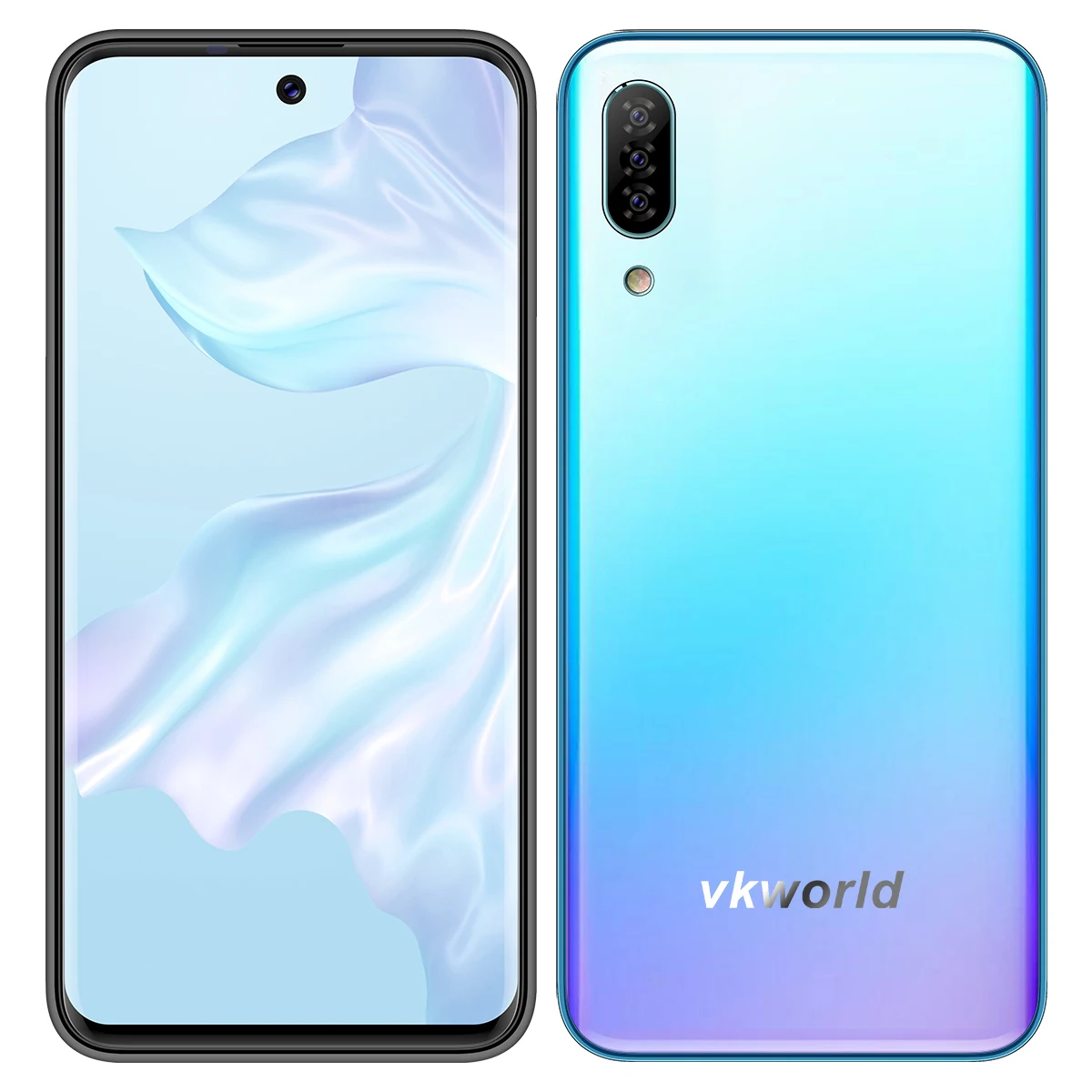 VKWORLD P30 6,4" Ударный экран смартфон Android 9,0 6 ГБ+ 128 Гб 16 МП MTK6763 Восьмиядерный 4G LTE мобильный телефон