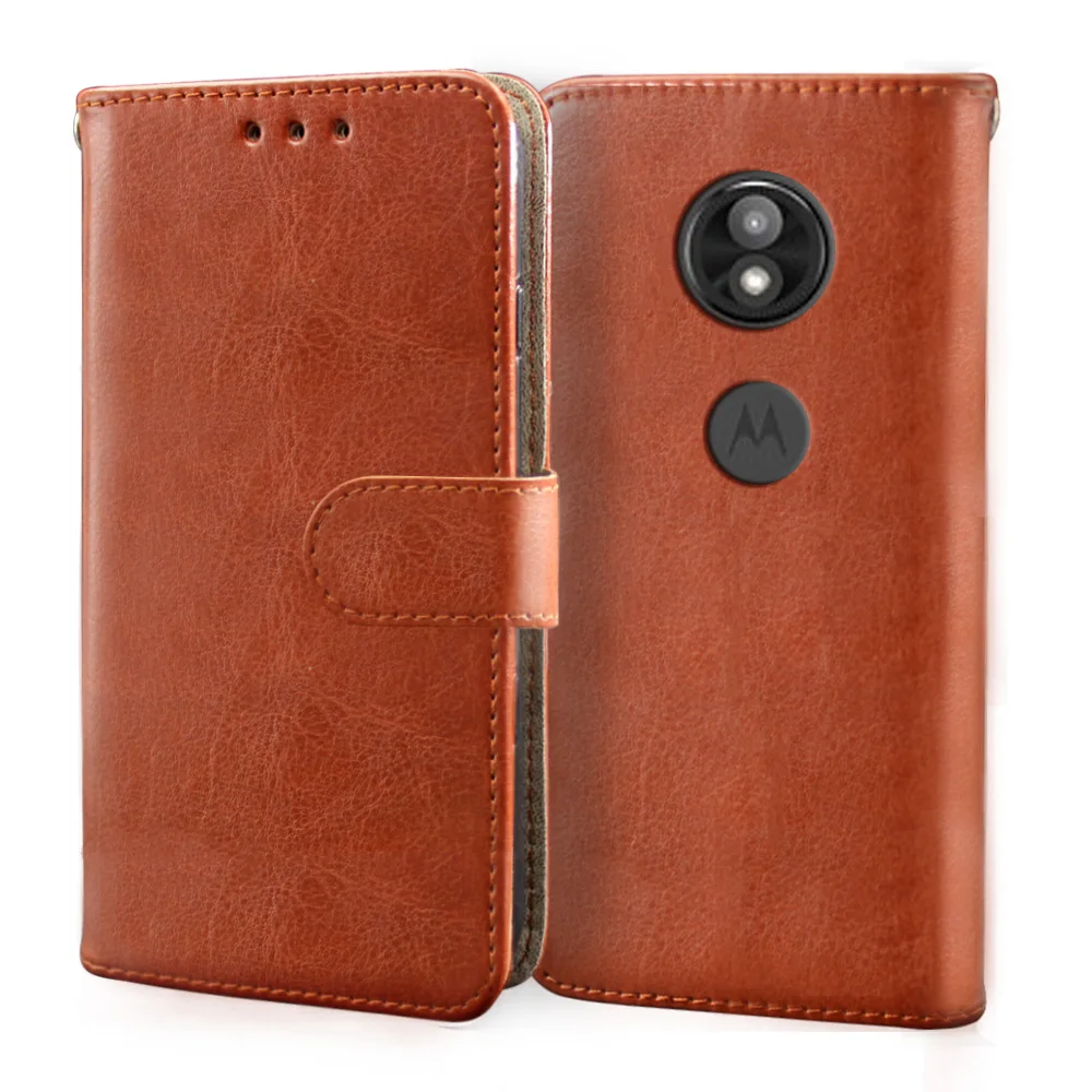 Роскошный чехол для Motorola Moto E6 E5 E4 Play Plus кожаный книжка с отделениями карт