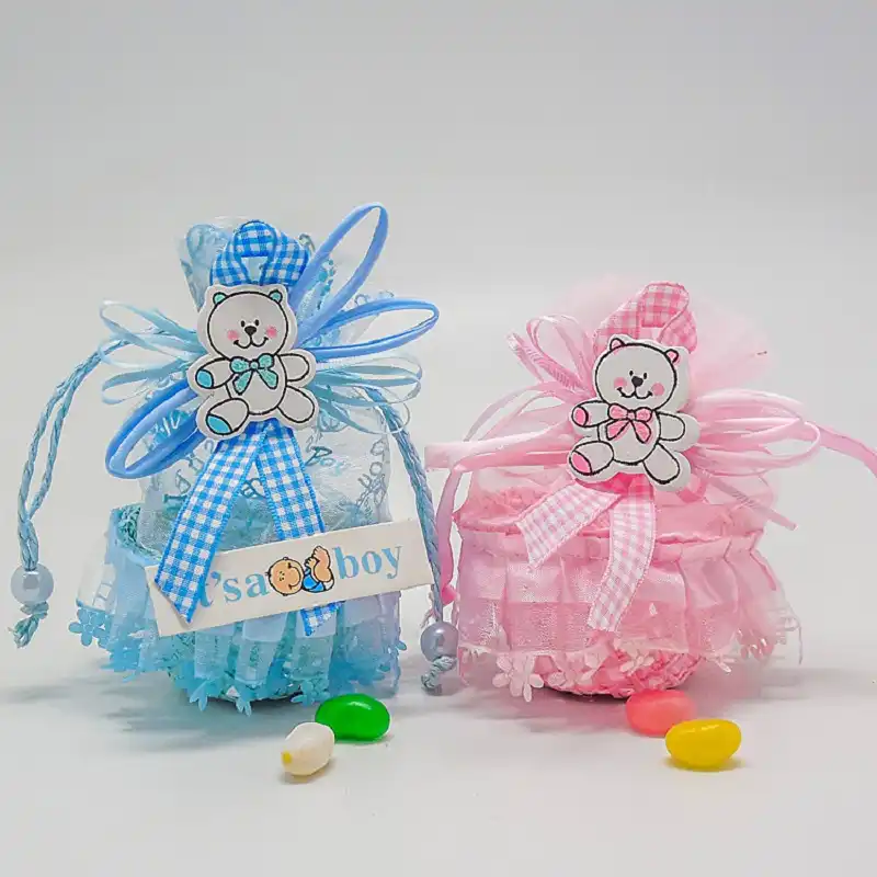 Creative Fruit Basket Candy Box Baby Shower Paper Gift Bag