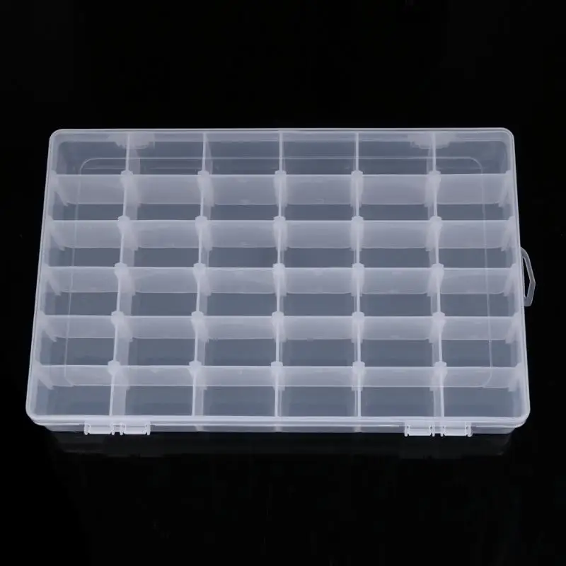 Electronic SMT SMD Components Storage Box Clear Plastic Case Hobby