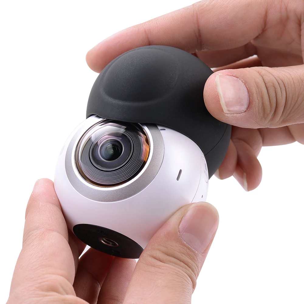 Силиконовая Защитная крышка объектива для камеры Samsung Gear 360|Крышки объектива| |