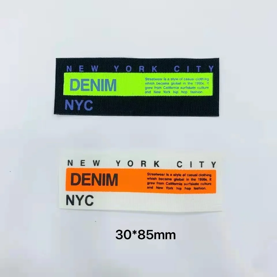 Mixe 20Pcs/Lot Cotton Handmade Labels For Clothes With Parches Para La Ropa For Diy Embroidery Stickers Sewing Accessories