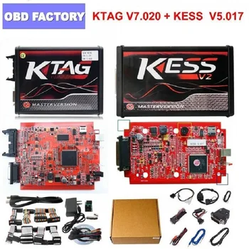 

2020 EU Red Ktag K TAG V7.020 KESS V2 V5.017 SW V2.25 V2.47 Master ECU Chip Tuning Tool KESS 5.017 Red Online Unlimited Tokens