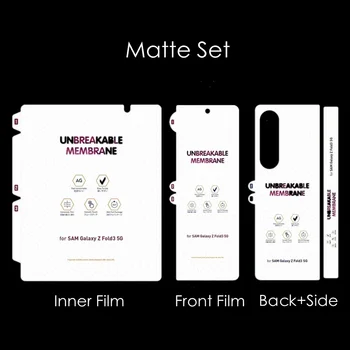 Pellicola idrogel opaca morbida per Samsung Galaxy Z Fold 8 Ultra 7 SE 6 5 4 3 2 W26 W25 W24 Protezione schermo trasparente anti-impronta