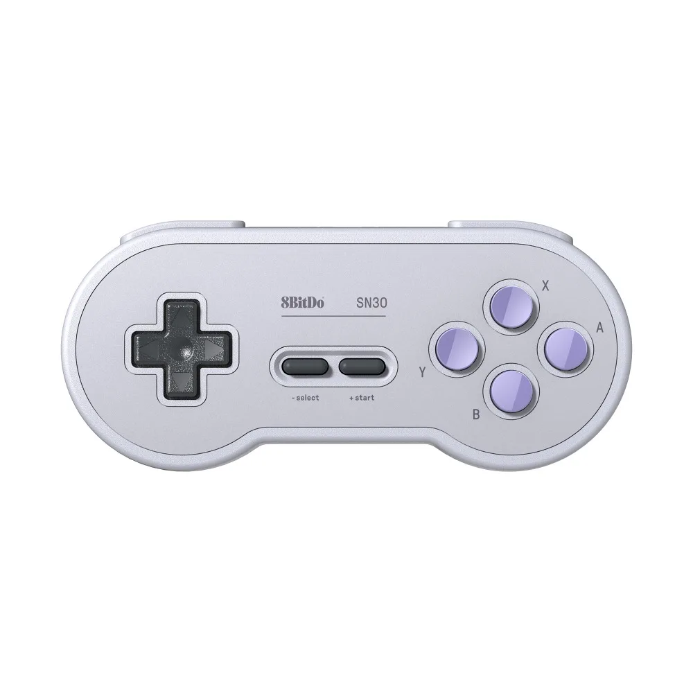 Беспроводной Bluetooth контроллер 8bitdo SN30 джойстик радужного цвета с поддержкой Nintendo