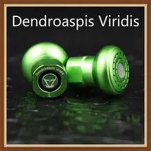 TONEKING Dendroaspis Viridis HIFI Headset Three Diaphragm Dynamic Hifi Music Monitor Audiophile Metal Earphones IEMs MMCX Cable