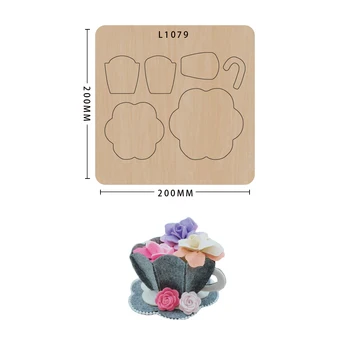 

SMVAUON Glass Making Decor Supplies Die Template New Design Craft Cutting Die decoration scrapbook Card Craft