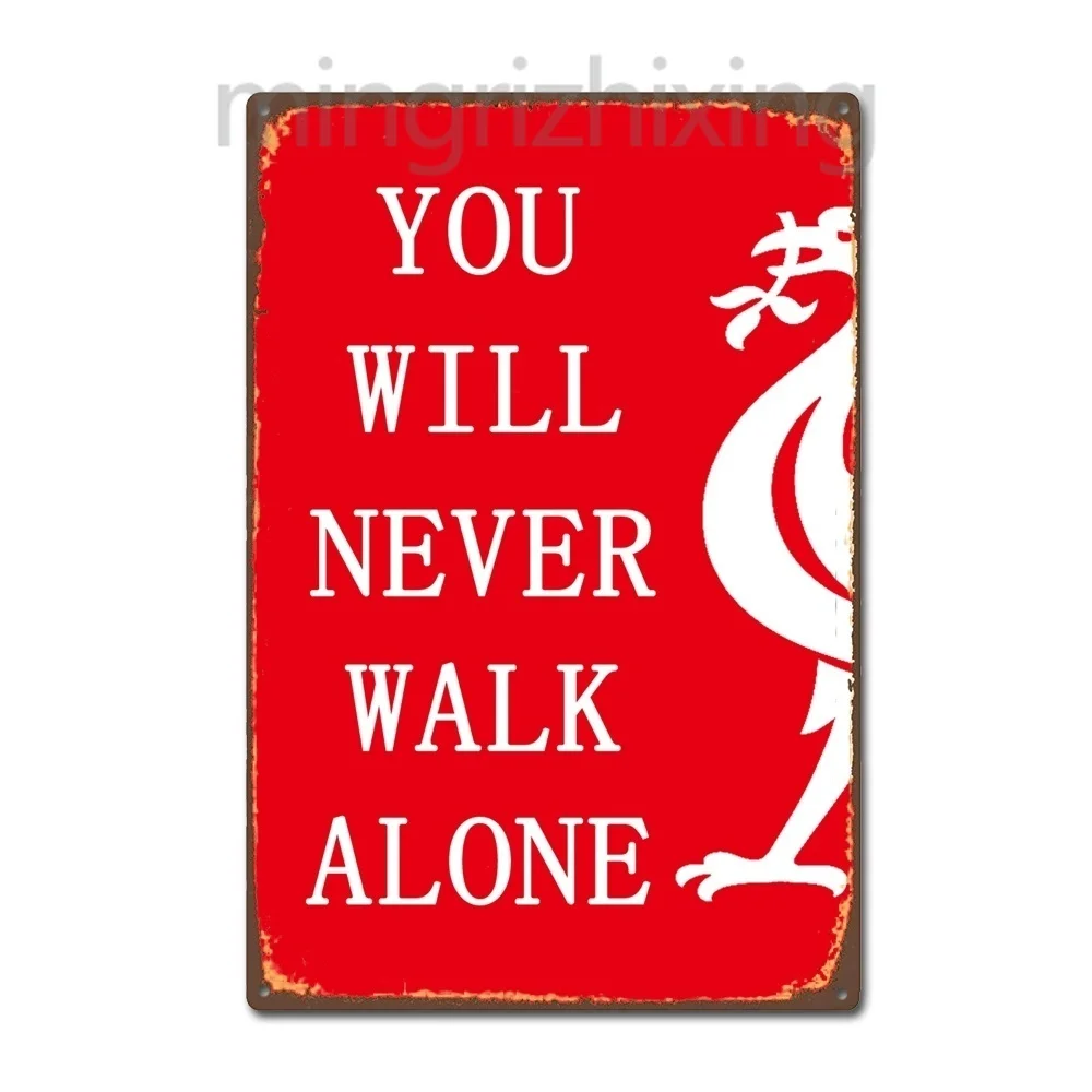 LIVERPOOL THE KOP  SONG ANTHEM FANS    Retro Vintage  Metal Wall Sign 
