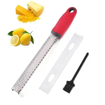 

Stainless Steel Zester, Cheese Zester, Lemon Zester Grater, Kitchen Tool for Ginger