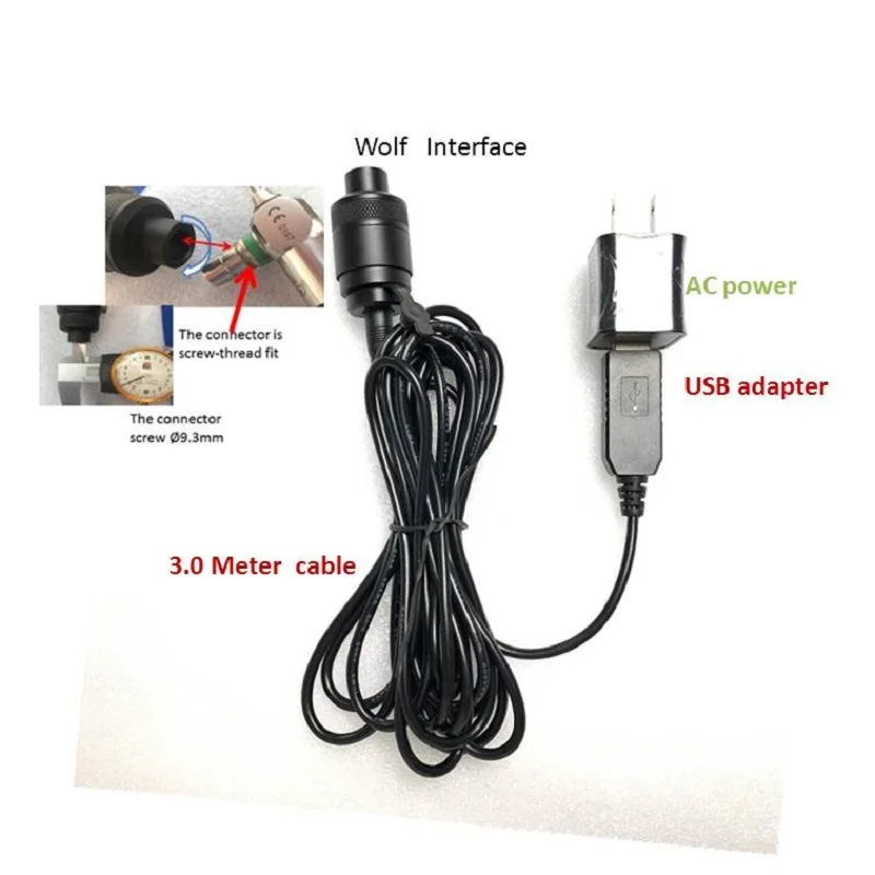 ENT Endoscope light source portable lamp otolaryngology examine led for Storz Olympus Wolf Endoscopy