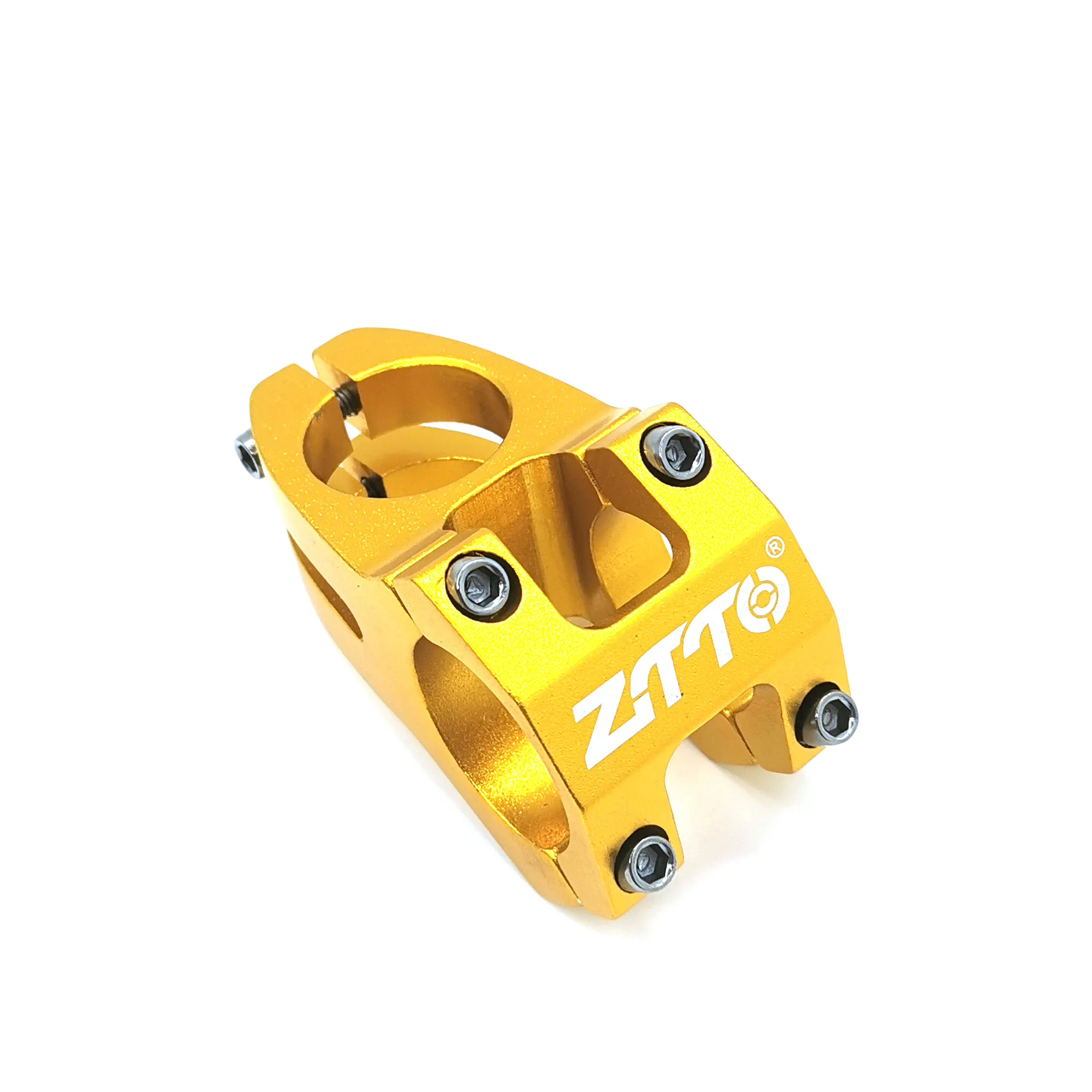 Легкий вынос руля для горного велосипеда Enduro высокопрочный 45 мм 31,8 мм CNC обработанный стержень для XC AM вынос руля для велосипеда - Цвет: Gold