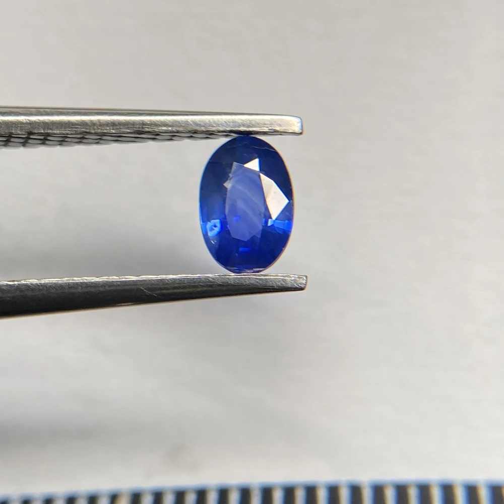 1 Carat A Quality Oval Cut 3x5mm About 4pcs Thailand Natural Original Royal Blue Sapphire Gemstones For Jewelry Making