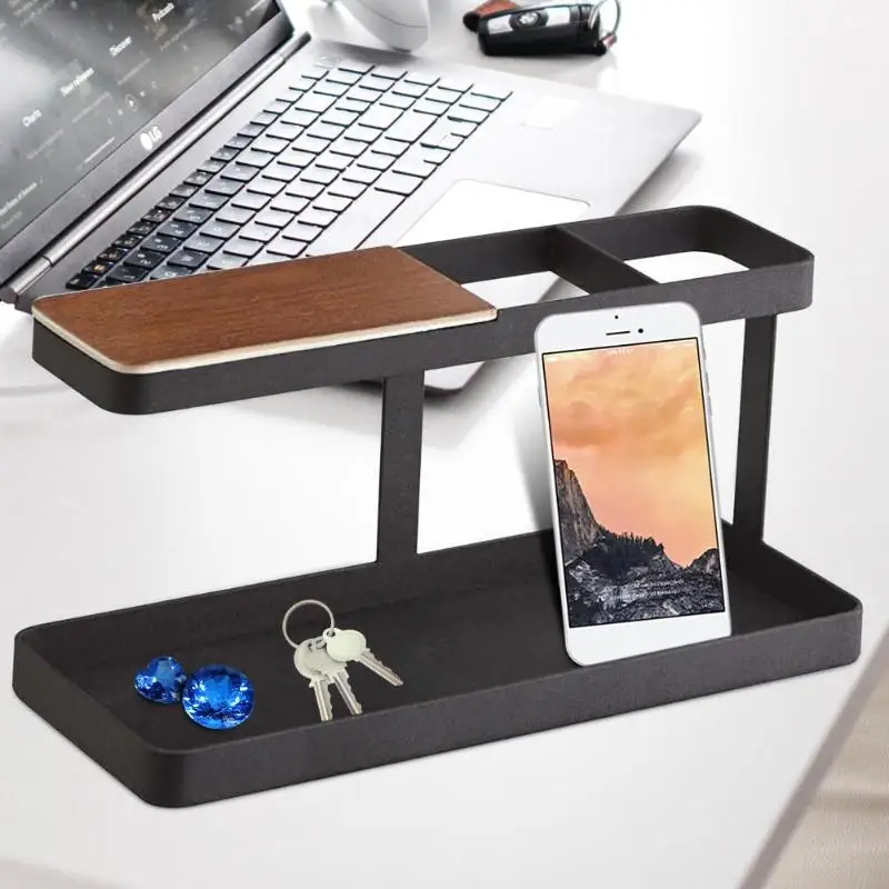 Multifunction Storage Rack Phone Watch Jewelry Holder Household Shelf Decor Phone Watch Jewelry Holder Household Shelf Decor