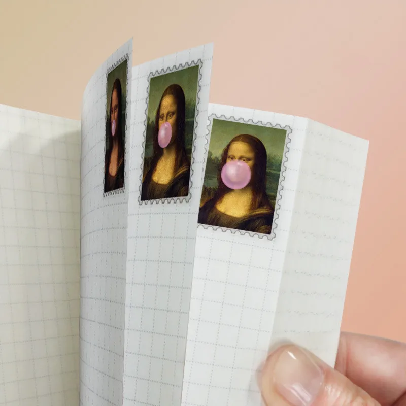 3 шт./компл. Mona Lisa балет девушка анимация Стикер Книга Угловые самодельные декоративные стикеры Scrapbooking этикетка стикер s