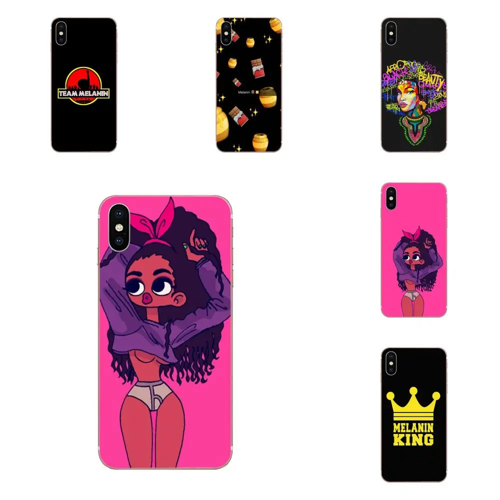 For Xiaomi Mi3 Mi4 Mi4C Mi4i Mi5 Mi 5S 5X 6 6X 8 SE Pro Lite A1 Max Mix 2 Note 3 4 Soft Hot Selling Melanin Girl Rants | Мобильные