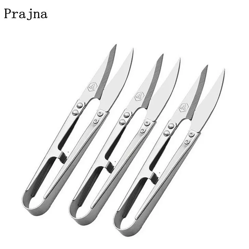 

Cutting Scissors U Shape Sewing Tailors Stainless Scissors Shears Steel Yarn Cross Stitch Embroidery Scissors Cutting Tools DIY