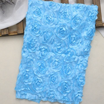 

Newborn Photography Props Rug Baby Photo 3D Rose Flower Backdrop Blanket New R9UE
