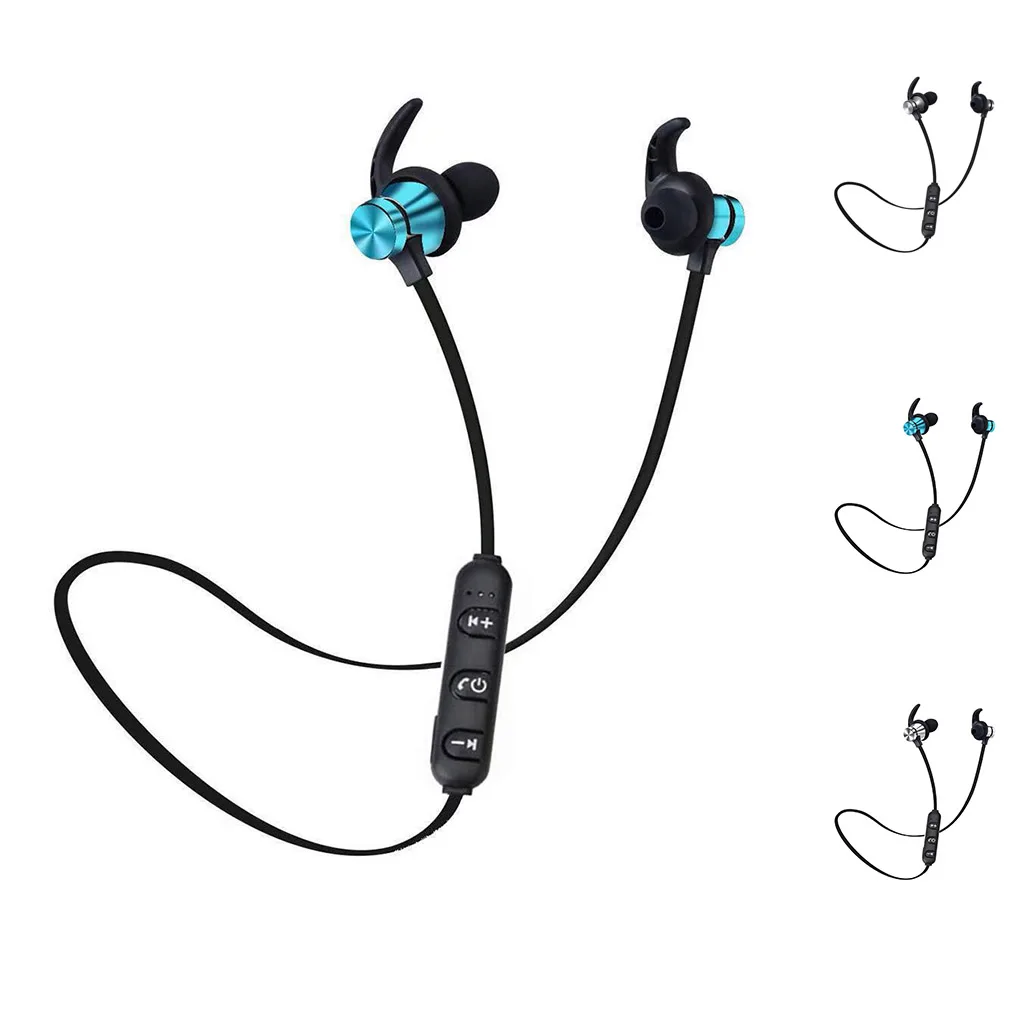 Wireless Bluetooth 5.0 Earphone Music Headset Phone Neckband Sport Earbuds Earphone with Mic For iPhone for Samsung for Xiaomi