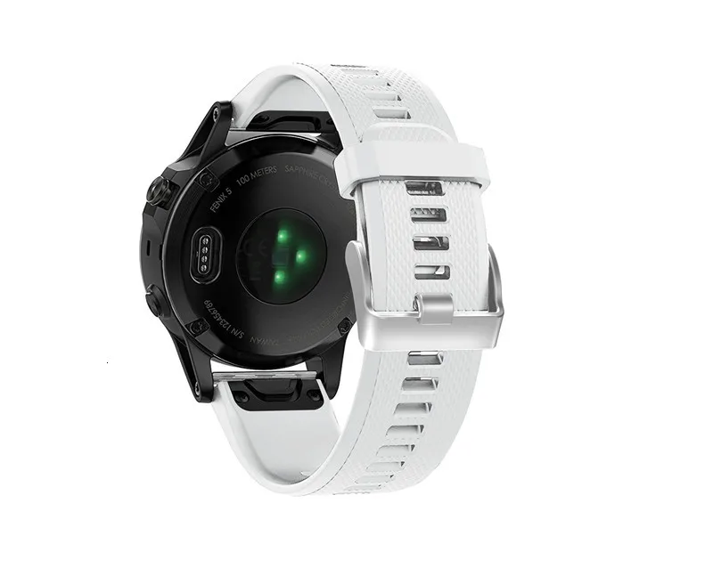 26 22 20 мм ремешок для Garmin Fenix 5X5 5S Plus 3 3 HR Forerunner 935 часы Quick Release силиконовые легко подходят ремешок на запястье