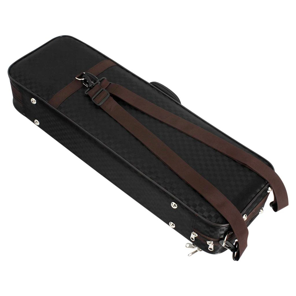 

Waterproof 4/4 Canvas Violin Storage Case Shoulder Bag Carrying Box Black