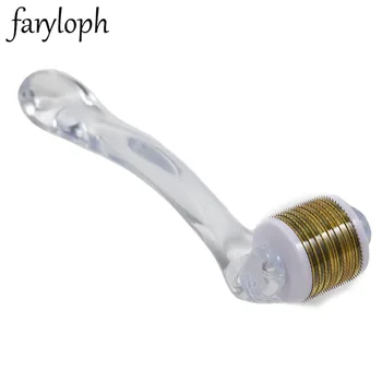 

540 Derma Roller 0.2/0.25/0.3mm Needles Titanium Mezoroller Micro-needling Roller for Skin Care Hair-loss Treatment Daily Care