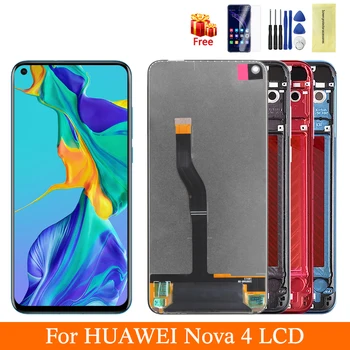 

6.4'' LCD For Huawei Nova 4 LCD Display Touch Screen Panel Digitizer Assembly For Huawei Nova4 VCE-AL00 VCE-TL00 Lcd